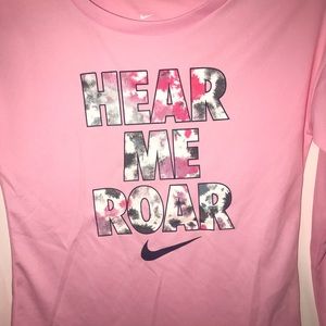 Girls Nike Drifit 6X long sleeve shirt NWT